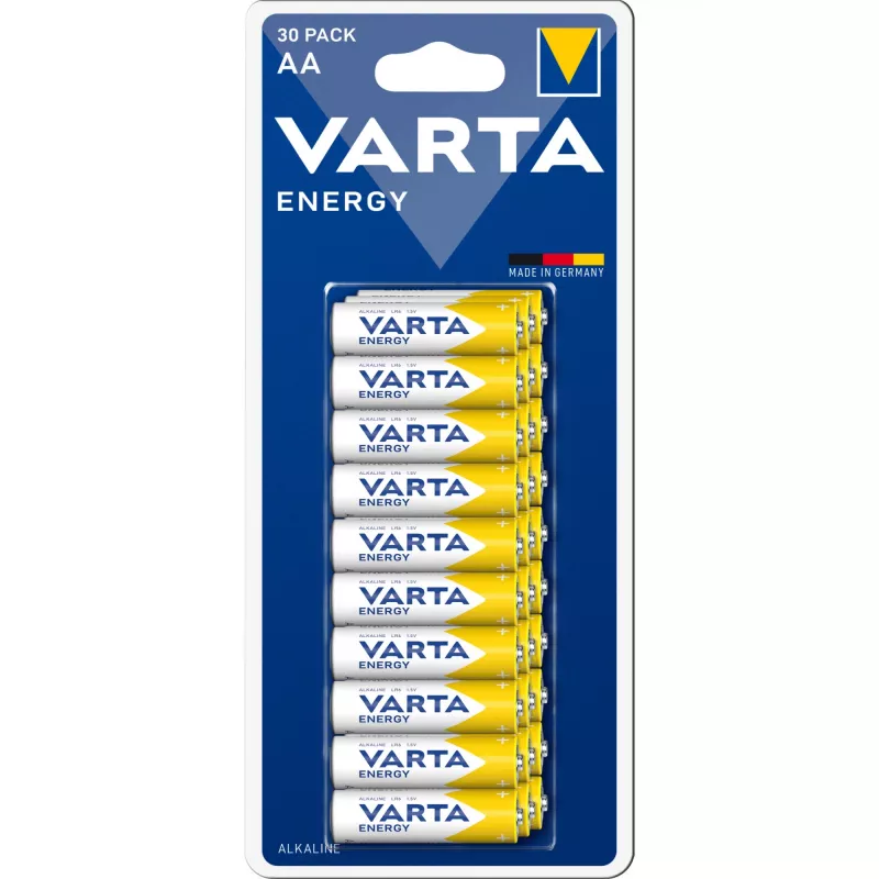 Einwegbatterie Varta ENERGY AA Blister 30