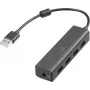 Renkforce RF-6382720 USB-Hub 4 Port USB-A USB 2.0 480 MBit/s Schwarz RF-USBH-110 (RF-6382720)