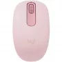 Logitech M196 - Maus - rechts- und linkshändig - optisch - 3 Tasten - kabellos - Bluetooth - rosé (910-007461)