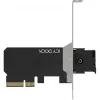 ICY DOCK MB305M4P-B Wechselrahmen M.2 NVMe SSD auf PCIe 4.0 x4 Adapterkarte