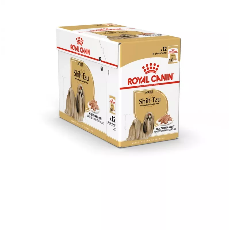 ROYAL CANIN Shih Tzu Adult Nassfutter für Hunde Pastete 12x85 g