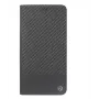 Handy-Buchhülle Tellur Carbon für iPhone XS – Schwarz