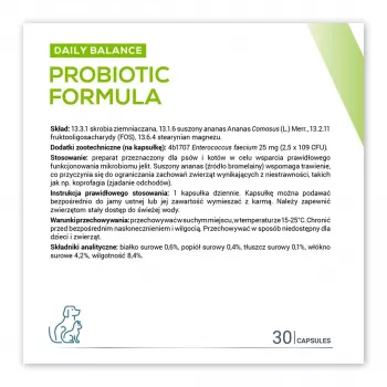 VETEXPERT Probiotische Formel - Probiotikum für Hunde und Katzen - 30 Stk.