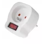 Steckdose MACLEAN AC-Steckdose MCE13 mit Schalter