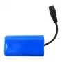 Batterie Flytec V900 12000mAh — Wiederaufladbare externe Powerbank, 12000 mAh Kapazität