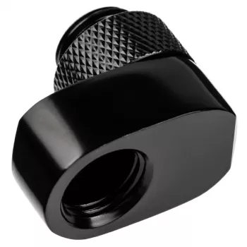 Fitting Alphacool 17601 — Messing-Computer-Kühlsystem-Fitting, schwarz, 1 Stück