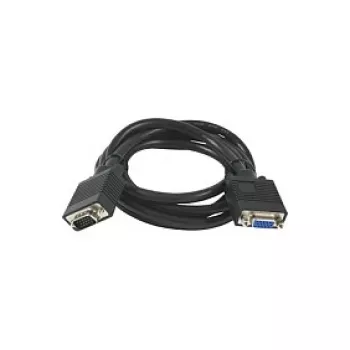 Synergy 21 S215298 - VGA (D-Sub) - VGA (D-Sub) - Stecker - Buchse - Gold - Schwarz (S215298)