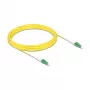 DeLOCK InfiniBand Glasfaserkabel 10m LC LC/APC Gelb