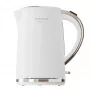 Elektrischer Wasserkocher Taurus 1,7 l 2200 W Edelstahl, kabellos, verdecktes Heizelement, Wasserstandsanzeige