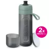 Brita Sports Wasserfilter-Flasche Active Dunkelgrün, Grün