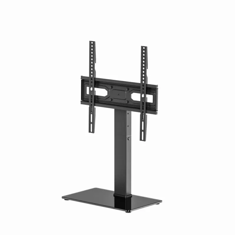 Boden-TV-Ständer GEMBIRD TVS-D65S-01 für 32–65 Zoll Fernseher, höhenverstellbar, neigbar, VESA bis 400x400, max. Belastung 40 kg