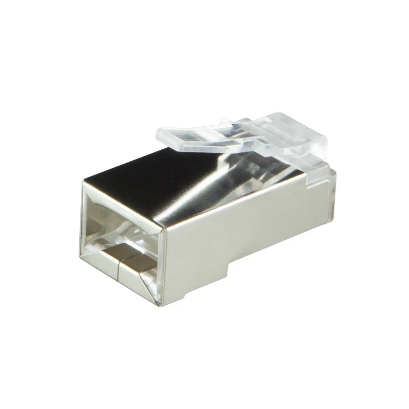 Drahtverbinder RJ45 LogiLink MP0022 Schwarz Transparent