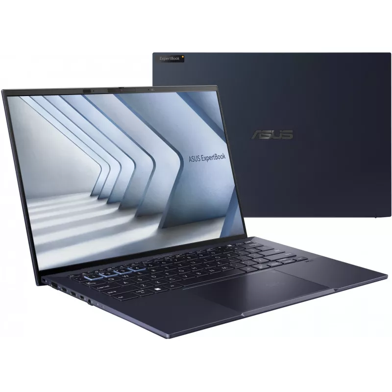 ASUS ExpertBook B9 OLED B9403CVAR-PP1735X Intel Core 7 150U Laptop 35,6 cm (14 Zoll) WQXGA+ 16 GB LPDDR5x-SDRAM 512 GB SSD Wi-Fi 6E (802.11ax) Windows 11 Pro Deutsch Schwarz