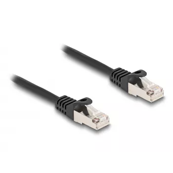 DeLOCK Kabel RJ50 Stecker auf RJ50 Stecker S/FTP 0,5 m schwarz