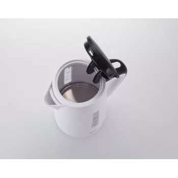 Wasserkocher JATA 1 L 2000 W Schwarz Weiß
