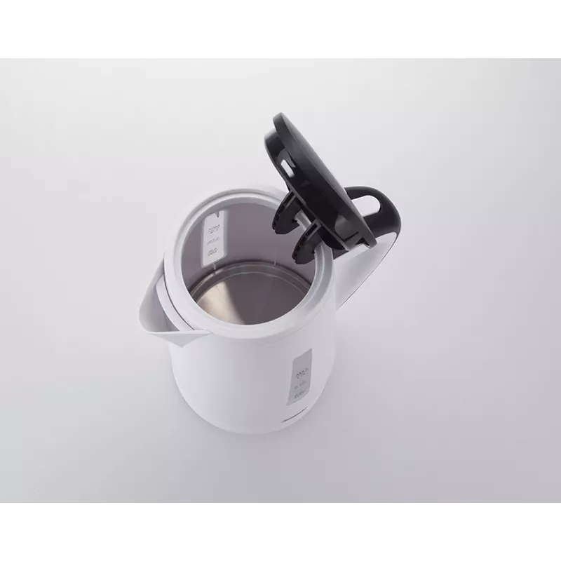 Wasserkocher JATA 1 L 2000 W Schwarz Weiß
