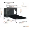 Lautsprecherhalterung Vogels SOUND 3205 Universal L, 15 kg