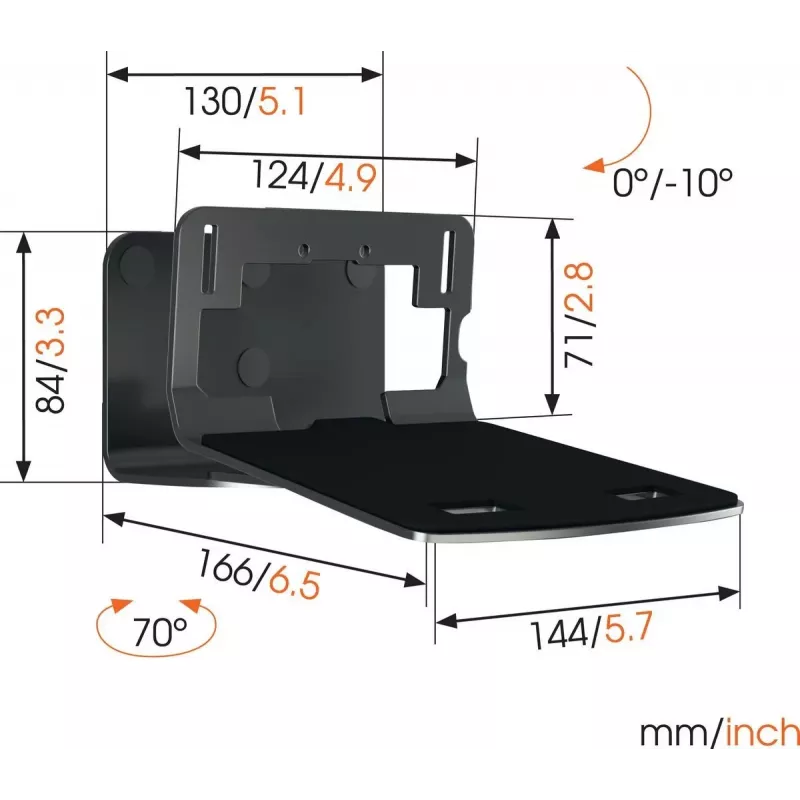 Lautsprecherhalterung Vogels SOUND 3205 Universal L, 15 kg