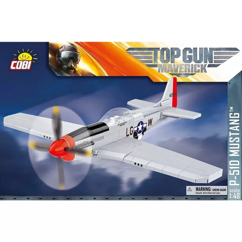COBI 5847 Top Gun Maverick P-51D Mustang 150 Steine