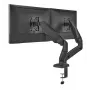 Monitorarm up up Economical Interactive Counterbalance Dual Monitor Arm Mattschwarz VESA 75x75/100x100