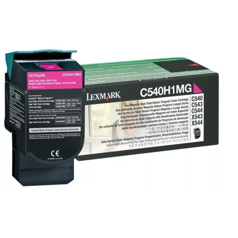Lexmark C540H1MG - Toner Magenta - für C540, C543, C544, C546, X543, X544, X546, X548