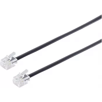 Modulares Verbindungskabel ShiverPeaks 70095-20 6/4 Western-Stecker für Telefon