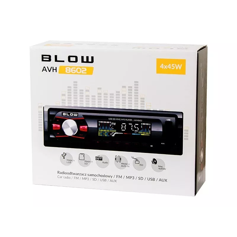 Autoradio BLOW AVH-8602 MP3/USB/SD/MMC