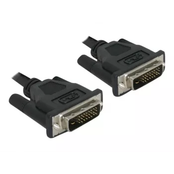 DVI-Kabel DeLOCK DVI 24+1 Kabel 0,5 m Stecker/Stecker