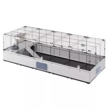 FERPLAST Modular 4 – Käfig für Kaninchen und Hausmeerschweinchen – 179 x 72 x 56 cm