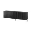 Cama Kommode ISLA 200x40x75 matt schwarz
