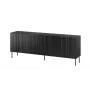 Cama Kommode ISLA 200x40x75 matt schwarz