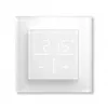 Glas-Wandthermostat Homematic IP 161333A0 mit CO2-Sensor, digital RF, 230 V, 54,5×54,5×29 mm