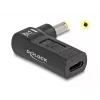 DeLOCK Adapter USB Type-C Buchse auf HP 4,8 x 1,7 mm Stecker 90° abgewinkelt