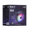 CPU-Kühler AEROCOOL PGS Rave 4 FRGB 120-mm-Lüfter, 4 Heatpipes, ARGB, 120 × 25 mm, 1800 U/min, 12 V, 0,5 A
