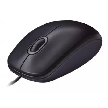 Logitech M90 kabelgebundene optische Büromaus — 1000 DPI, beidhändig, USB Typ-A, schwarz