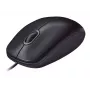 Logitech M90 kabelgebundene optische Büromaus — 1000 DPI, beidhändig, USB Typ-A, schwarz