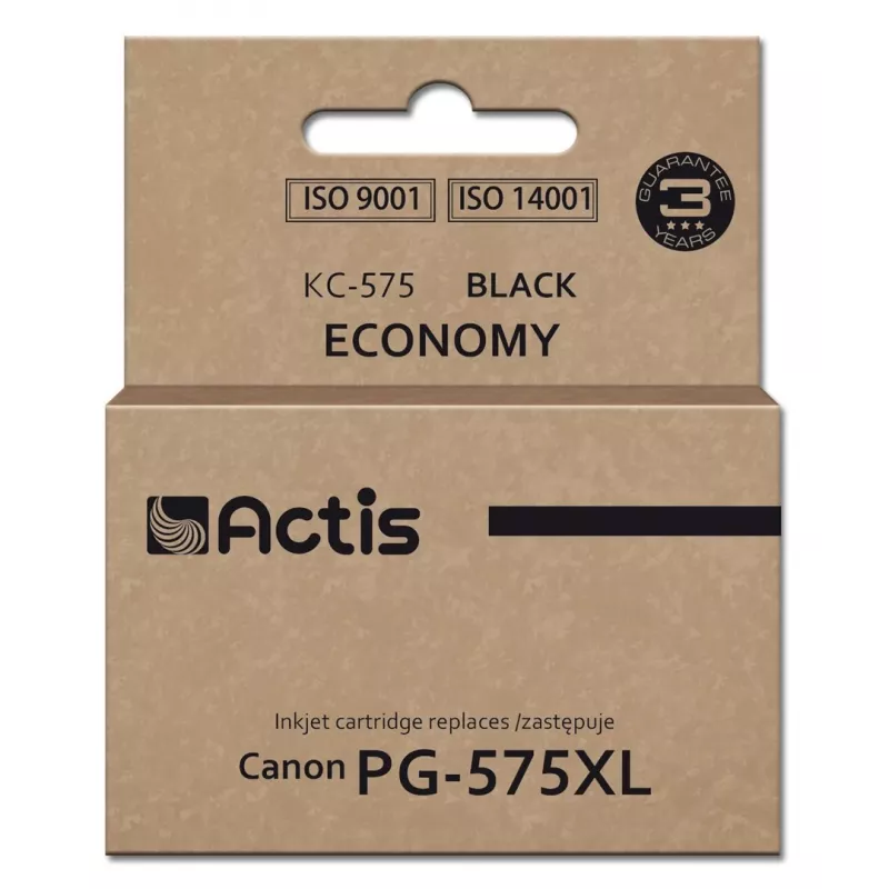 Actis KC-575 Canon Druckerpatrone, Ersatz für Canon PG-575XL; Supreme; 16,5 ml; Schwarz