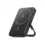 Tragbares Ladegerät Anker 322 MagGo — 5000 mAh, kabellos 12 W, schwarz