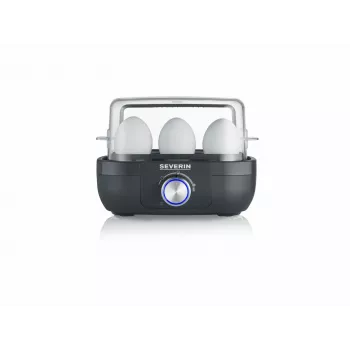Severin Eierkocher 420W, für max. 6 Eier EK 3166 schwarz (EK3166)