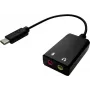 Value 12.99.3213 Kabeladapter USB Typ C 2 x 3,5 Schwarz (12.99.3213)