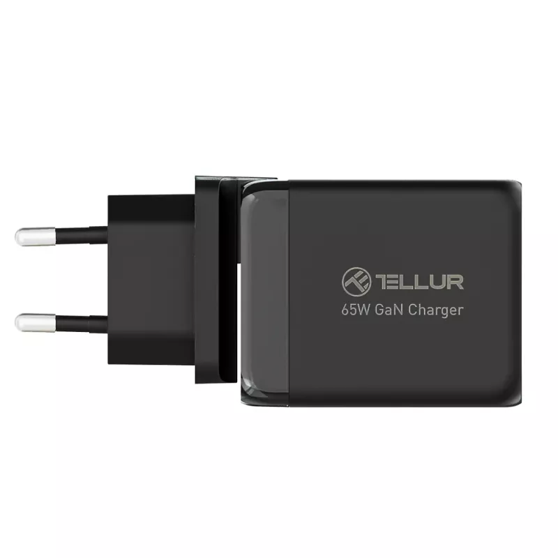 Wandladegerät Tellur TLL151451 65W, 3-Port (2x USB-C, 1x USB-A)
