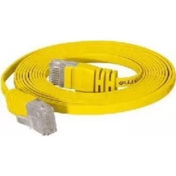 Netzwerkkabel Tecline 1m Kat.6 Gelb U/UTP