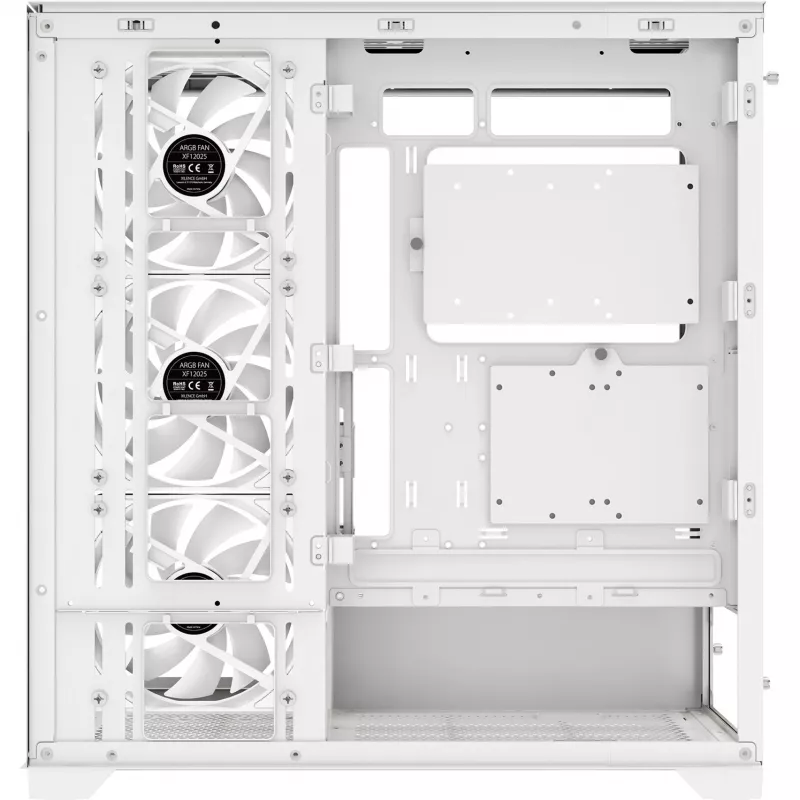 Gehäuse | XILENCE | ATX/micro ATX/Mini-ITX | Weiß | Midi Tower | PC | X818.W.ARGB