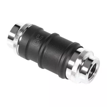 Wasserblock-Adapter Aquatuning GmbH 13857 Messing Nickel Kunststoff Schwarz Chrom