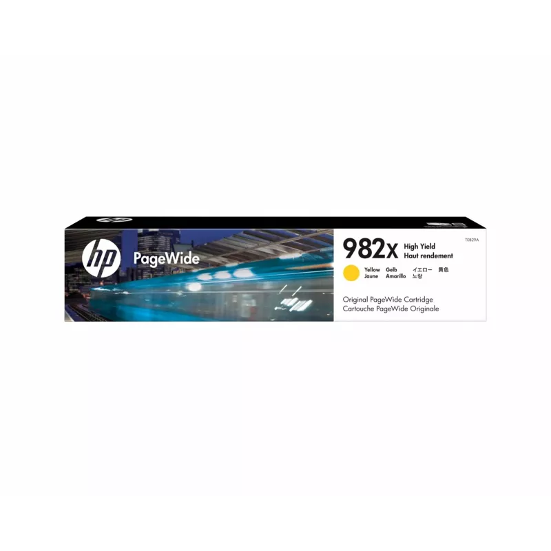 HP 982X High Yield Yellow Original PageWide Cartridge, Gelb, 1 Stück, 16000 Seiten