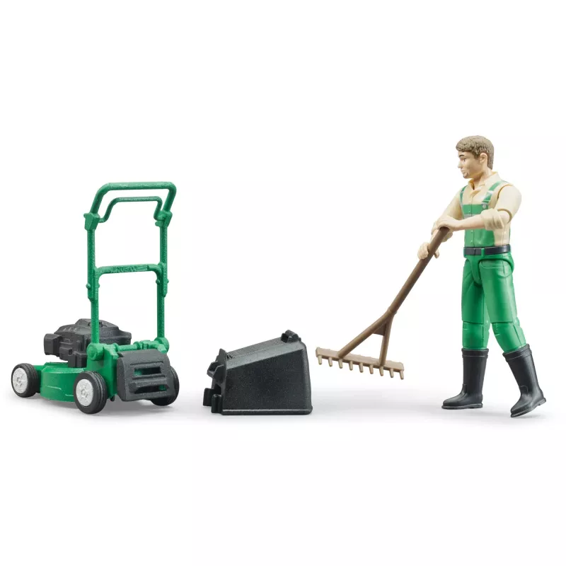 Spielzeug-Set BRUDER 62103 — mehrfarbige ABS-Figuren und Zubehör, empfohlenes Alter 4+