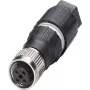 Kabelsteckverbinder PHOENIX-CONTACT 1641772 M12 4-polig gerade Sensorsteckverbinder