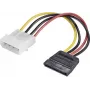 Netzteiladapter Renkforce RF-4174632 1× IDE 4‑polig auf 1× SATA 15‑polig Kabel 0,15 m