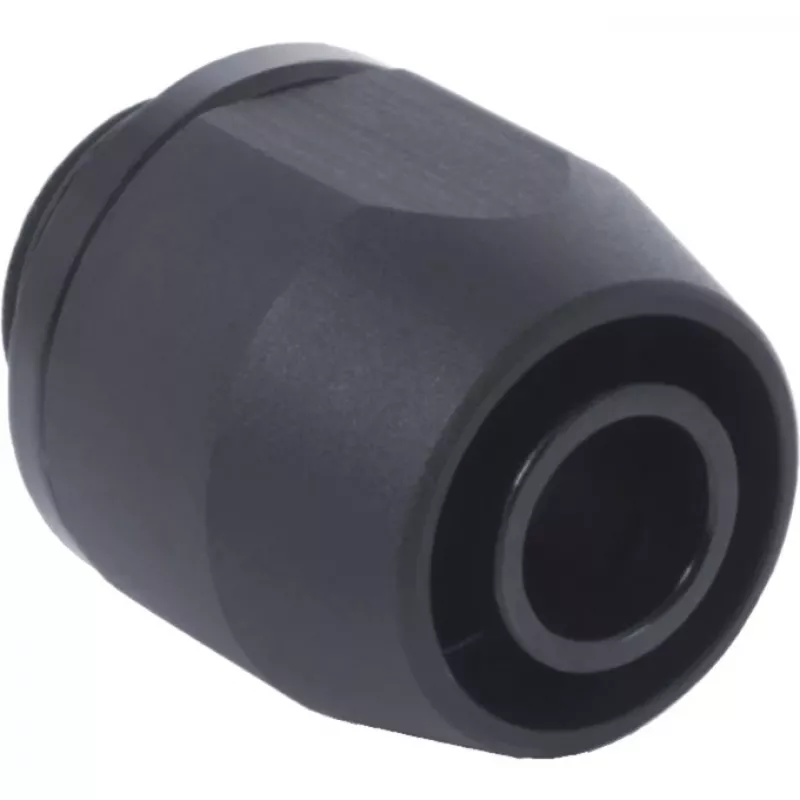 Fitting Alphacool 17638 Aluminium Messing Schwarz 1,8 cm 2,4 cm