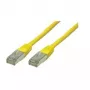 S/CONN Cat6 S/FTP 10m Netzwerkkabel Gelb
